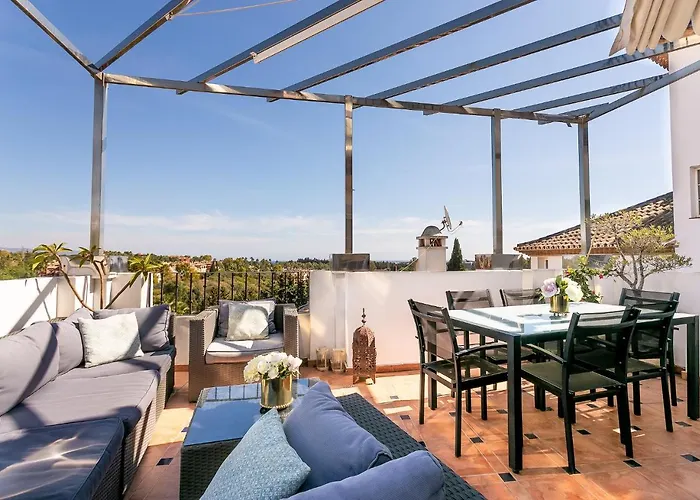 4 Bedroom Holiday Penthouse Near Puerto Banus, In Nueva Andalucia